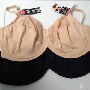 2 LILYETTE by BALI Minimizer Underwire Bras #0434